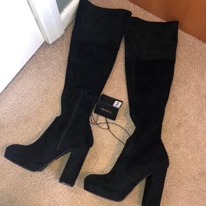 Over the knee boots